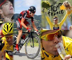 Puzzle Cadel Evans 2011 Tour de France Πρωταθλητής